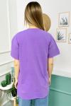 144026 B Yaka Duz Basic Tshirt